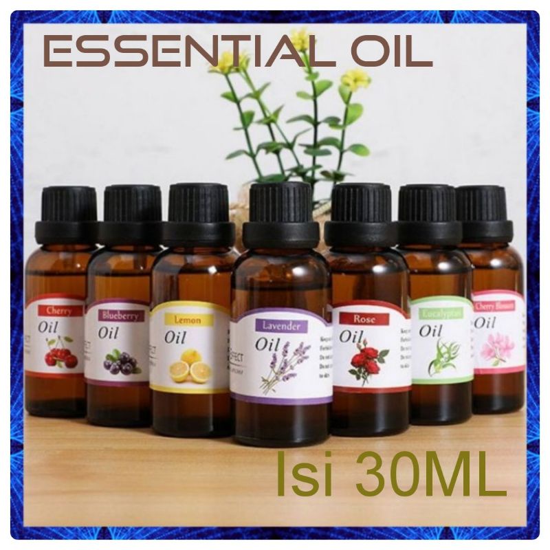 Jual ESSENTIAL OIL 30 ML PURE FRAGANCE AROMATERAPI 30ML AROMATHERAPY ...