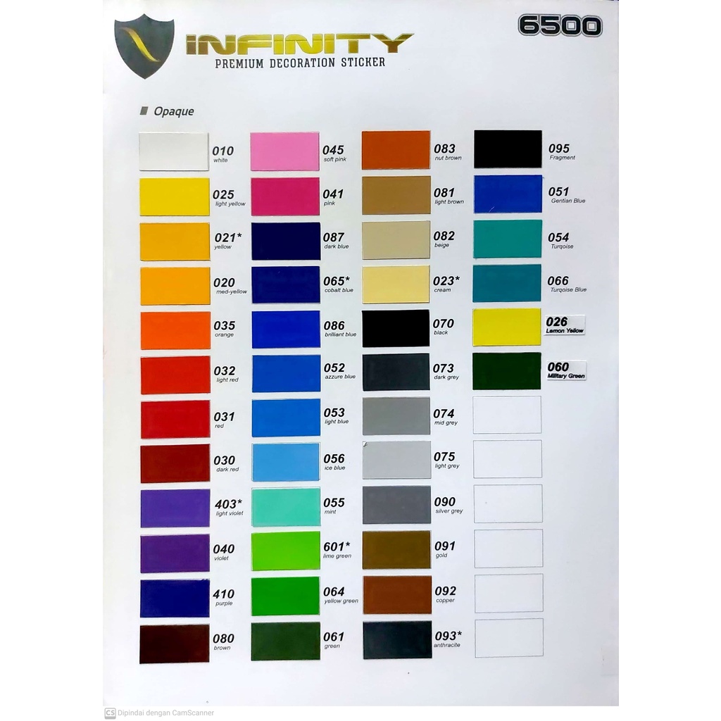 Jual Stiker Infinity Glossy - ROLL - Murah Lengkap -Skotlet Sticker ...