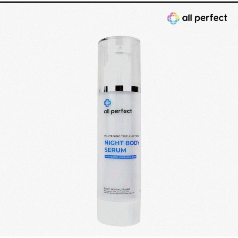 Jual All Perfect Triple Action NIGHT Body Serum skin 100 ml | Shopee ...