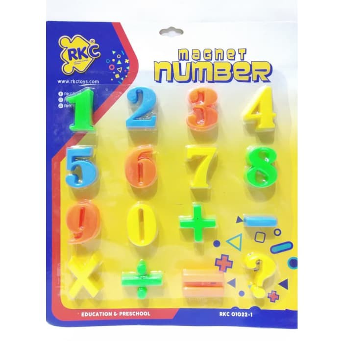 Jual Mainan Edukasi Angka Anak LakiLaki dan Perempuan Magnet Number ...