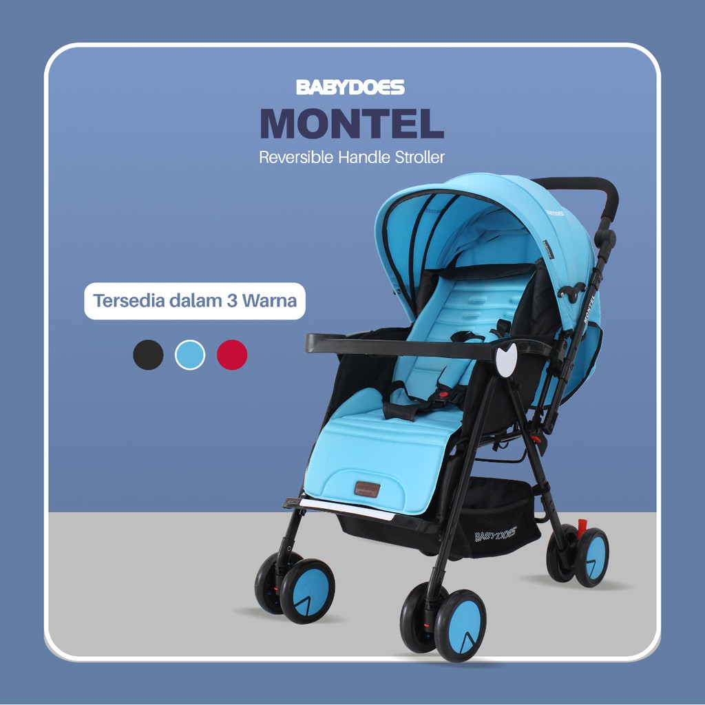 Jual Stroller Babydoes Montel Hendle Bisa Menghadap Ibu Shopee Indonesia