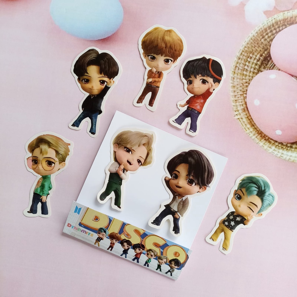 Jual Sticker Set Kpop BTS Blackpink Idol Dynamite Langsung Pakai Tahan ...
