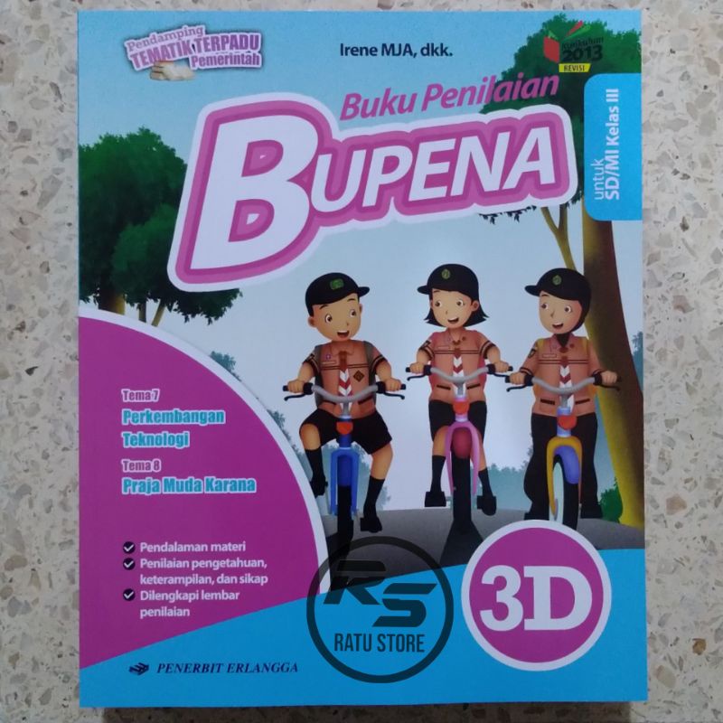 Jual Buku Bupena SD Kelas 3 Jilid 3a 3b 3c 3d Kurikulum 2013 Edisi ...