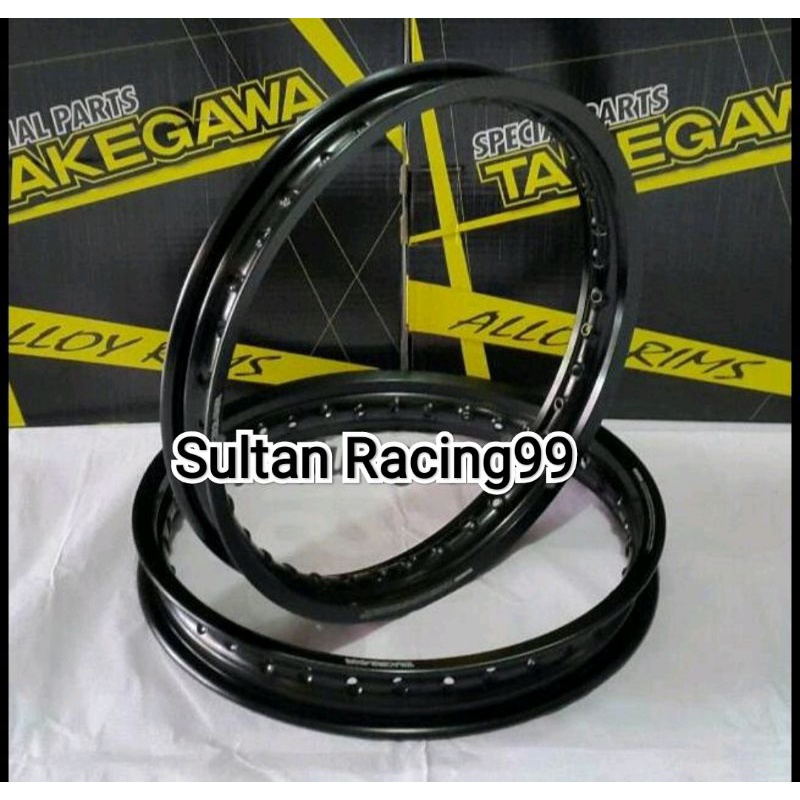Jual velg takegawa ring 14 x 140 160 black hitam cerah 1 set shopee