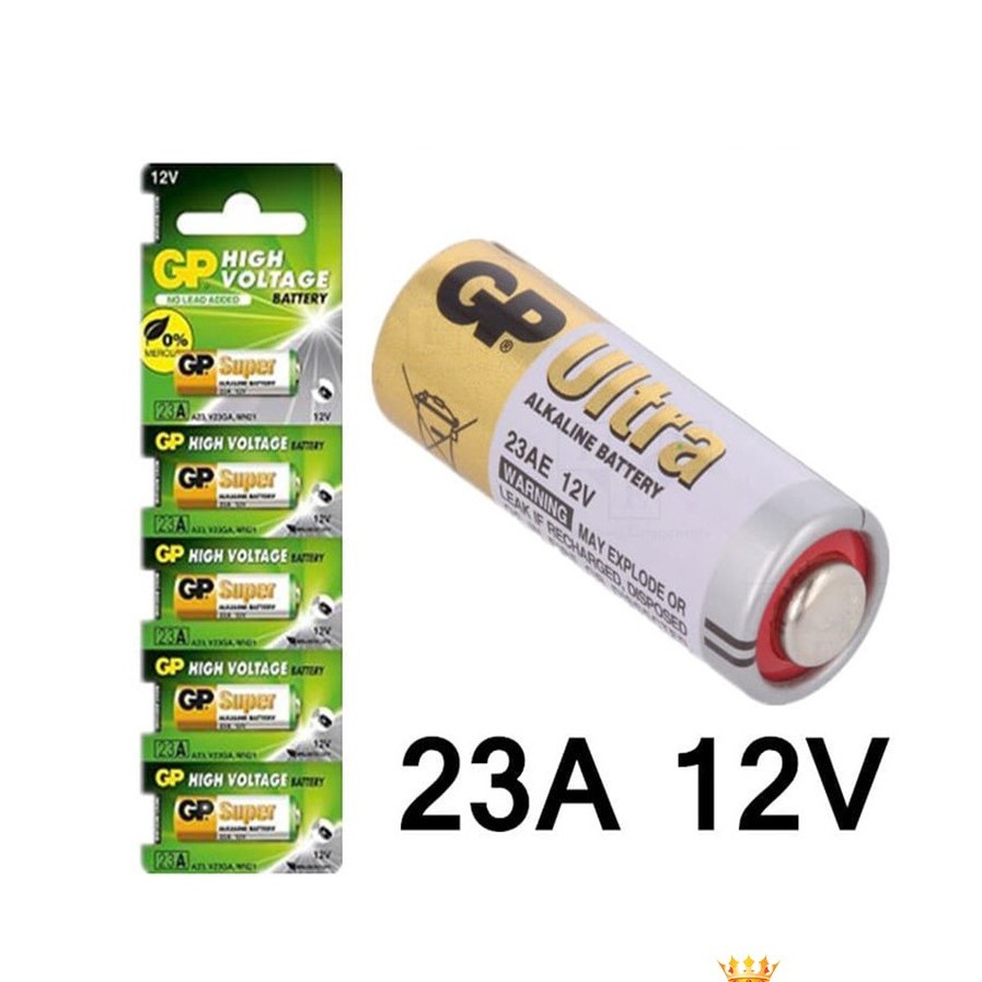 Jual Baterai (battery) GP Alkaline A23 (23A) (23AE) | Shopee Indonesia