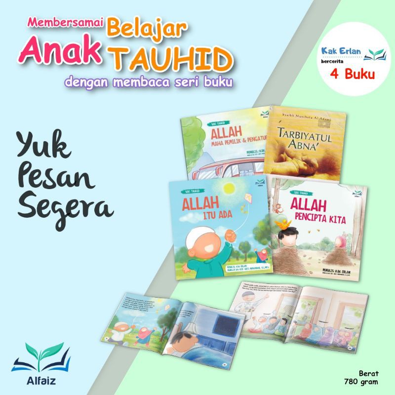 Jual BUKU PAKET 2 MEMBERSAMAI ANAK BELAJAR TAUHID + TARBIYATUL ABNA ...