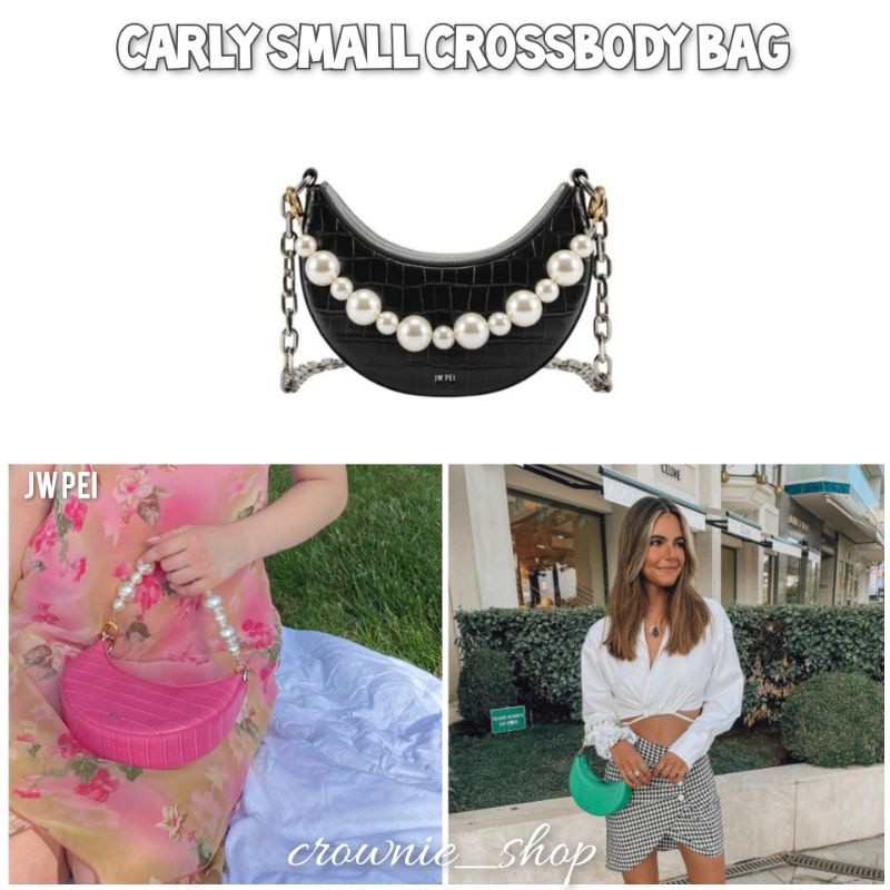 JW PEI bag minority design small bag girl slung Carly fashion half