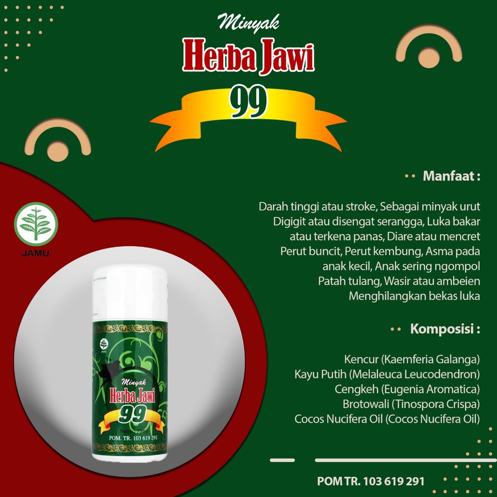 Jual Minyak Pijat But-But Herba Jawi 99 Original Minyak Herbal ButBut ...