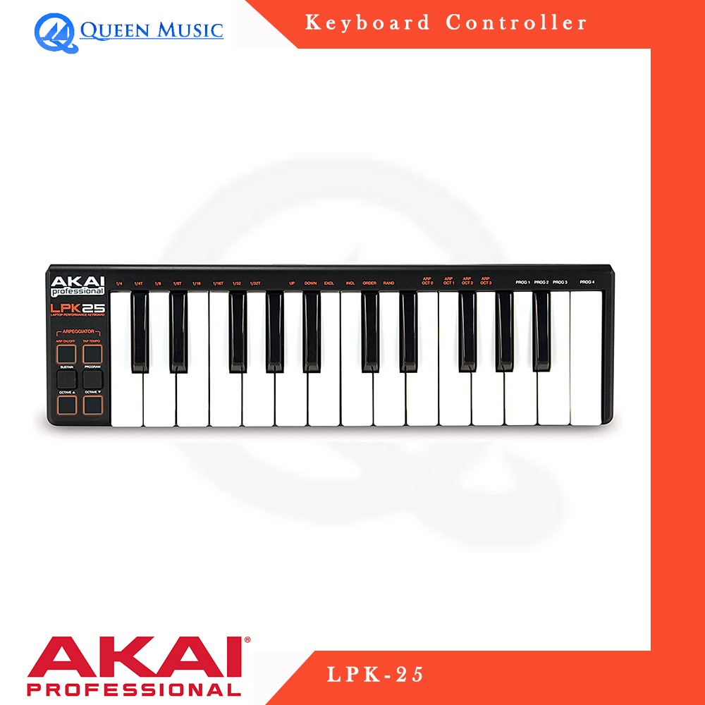 AKAI LPK25 Professional MIDI キーボード - DTM・DAW