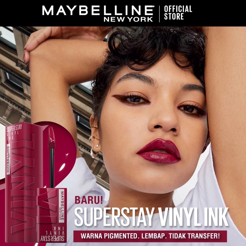 Jual maybelline superstay ink vynil / maybelline vynil | Shopee Indonesia