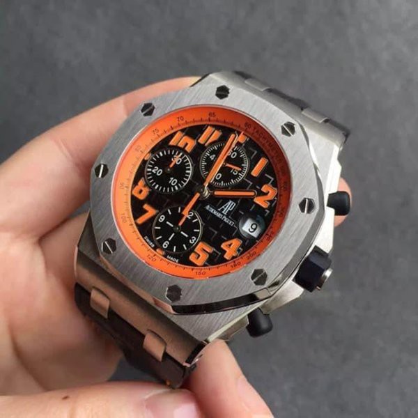 Jual Jam Kw Super Premium Ap Royal Oak Offshore Ultimate Edition Black Leather Strap Berkualitas