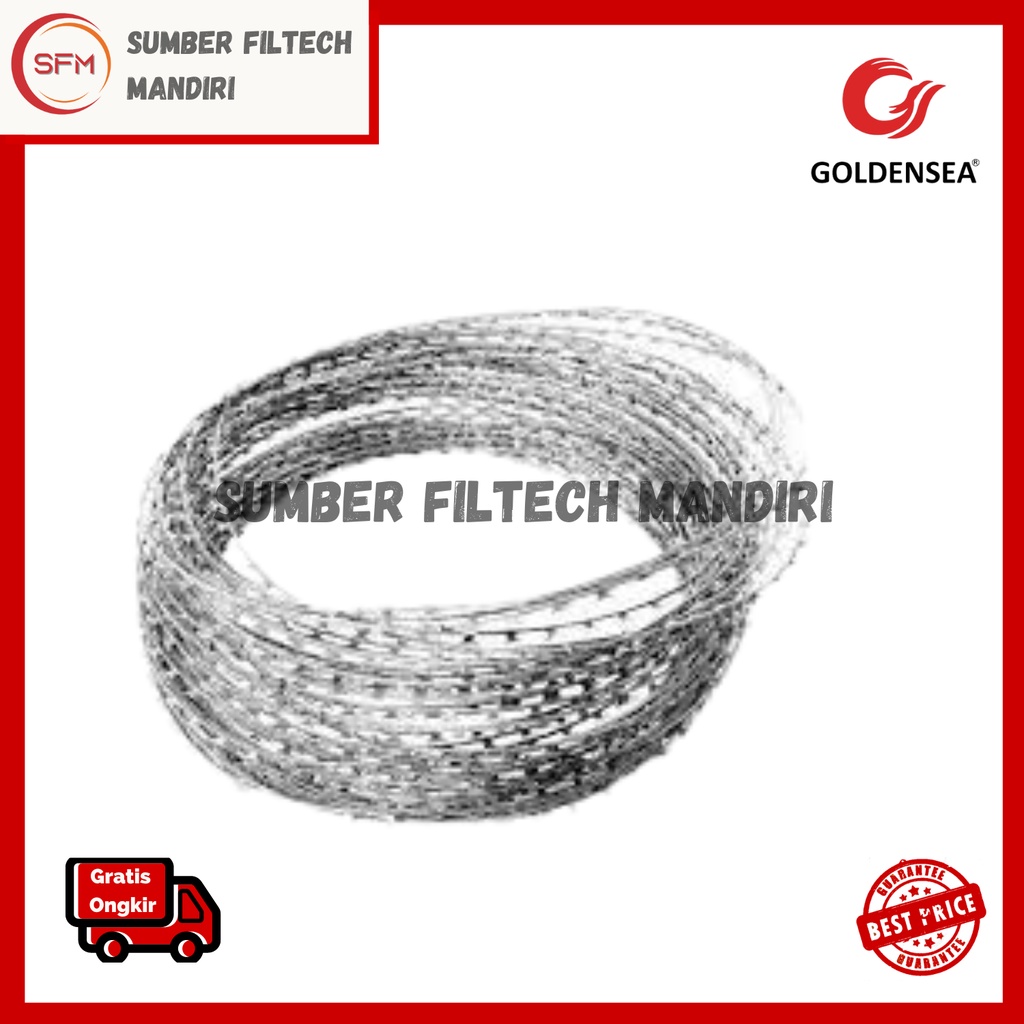 Jual Kawat Duri Silet / Razor Wire BTO 22 - Kawat Anti Maling Panjat ...