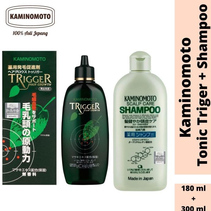 Jual Kaminomoto Bundling Hair Tonic Black ( Trigger ) & Kaminomoto