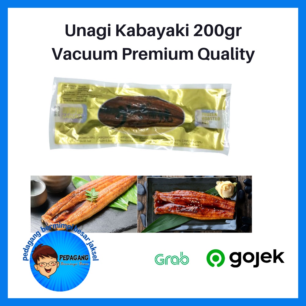 Jual Unagi Kabayaki 200gr Vacuum Premium Quality | Unagi | Shopee Indonesia