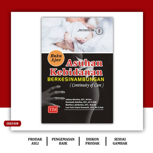 Jual Buku Ajar Asuhan Kebidanan Berkesinambungan Continuity Of Care ...