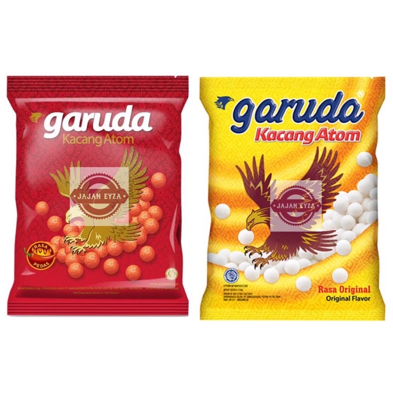 Jual garuda food kacang atom original / garuda kacang atom pedas ...