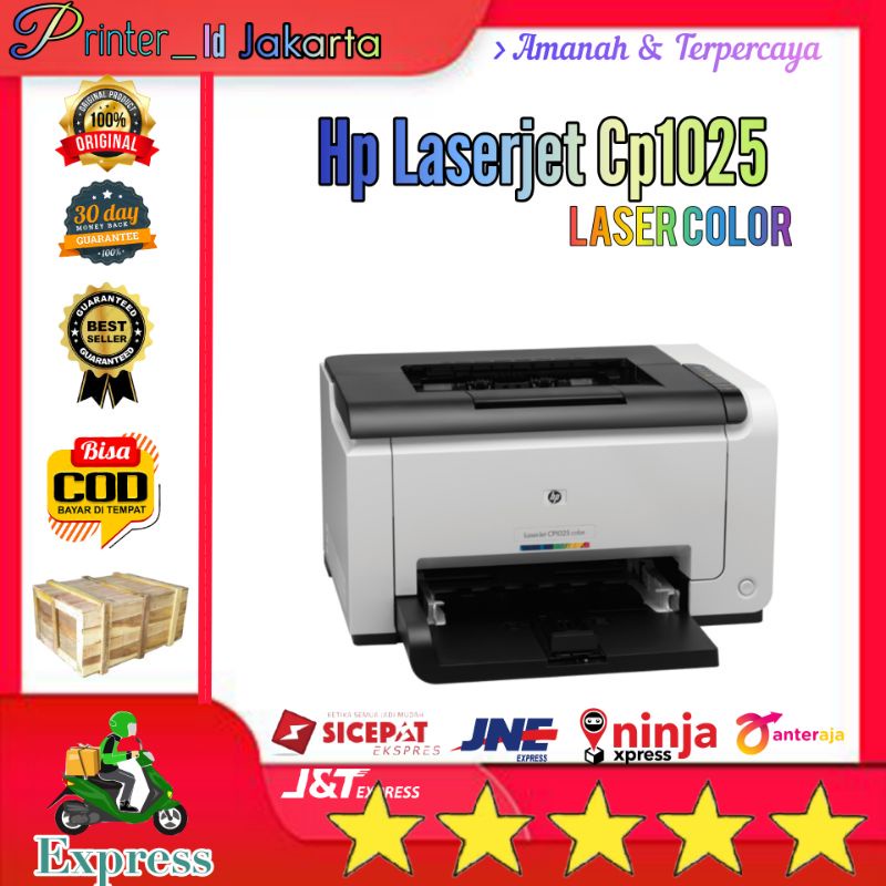 Jual Hp Laserjet Cp1025 Printer Laser Color Shopee Indonesia