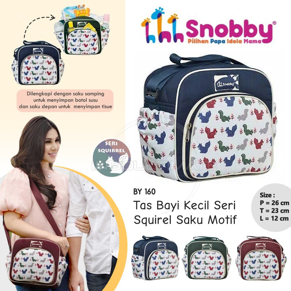 Jual Tas Bayi Tas Popok Bayi SNOOBY Tas Perlengkapan Bayi Tas Diaper BY ...