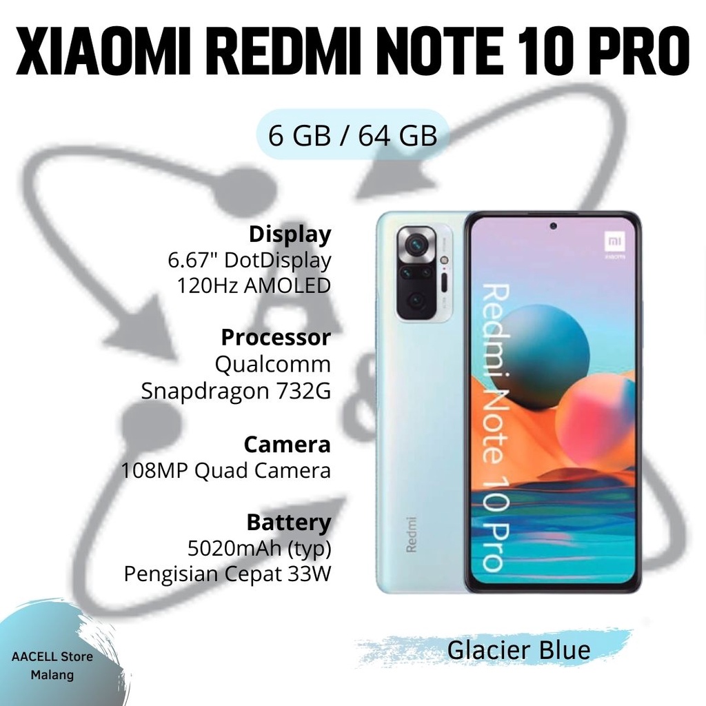 Glacier Blue Redmi Note 10 Pro 6gb 64gb Redmi Note 10 Pro Review