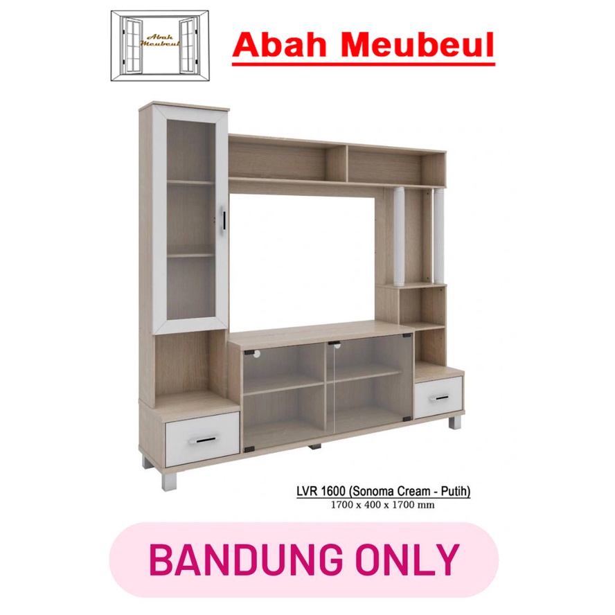Jual Rak TV LV 1600, Ukuran (170 cm x 40 cm x 170 cm) | Shopee Indonesia