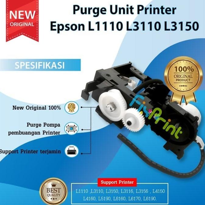 Jual Purge Unit Epson L3110 L3100 Pompa Absorber Printer L4150 L4160