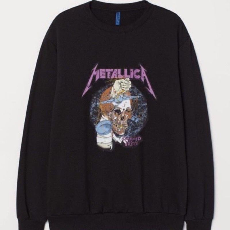 Metallica best sale sweater h&m