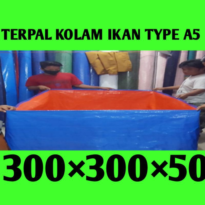 Jual Terpal Kolam Ikan Type A Ukuran Shopee Indonesia