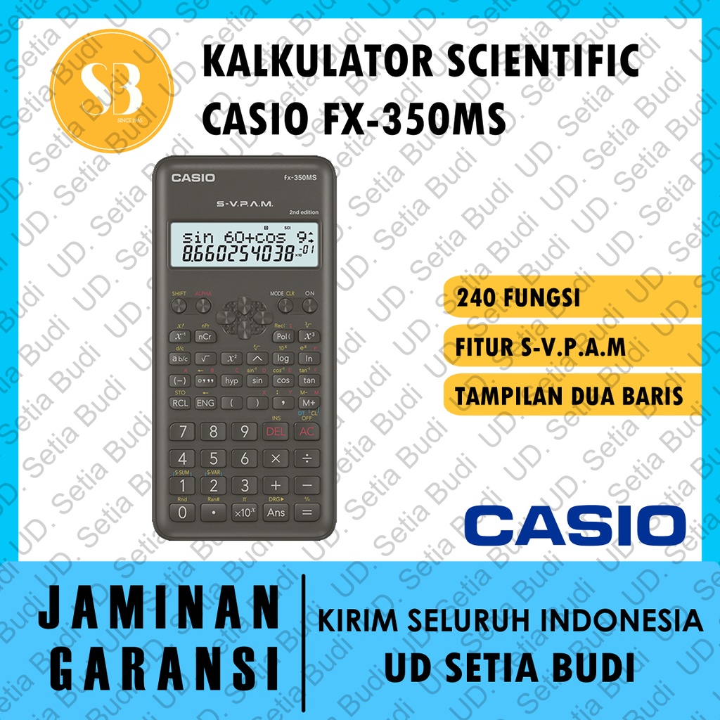 Casio 350 ms hot sale