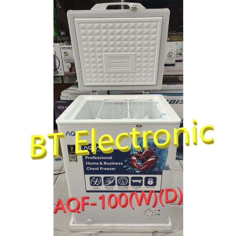 Jual Chest Freezer Aqua Aqf W D Aqf Box Pembeku Liter