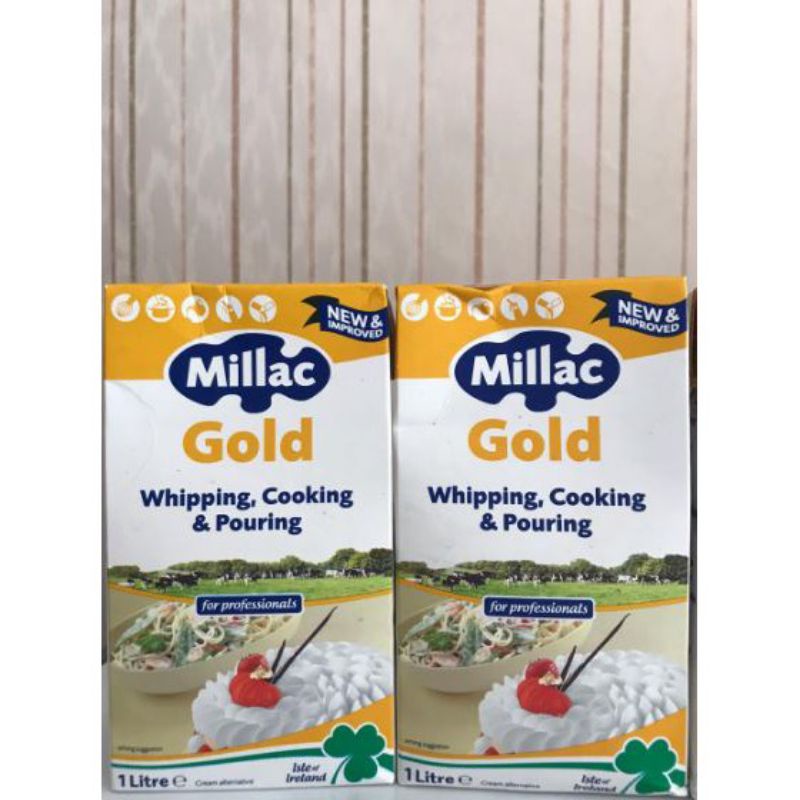 Jual Millac gold whipping cream 1 liter | Shopee Indonesia