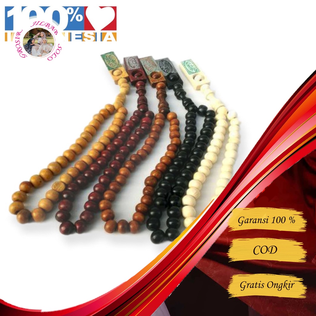 Jual Tasbih Kayu Original Butir Ac Garansi Asli Bukan