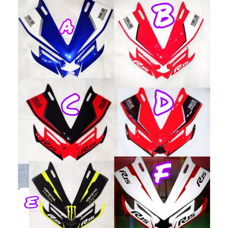 Jual topeng r15 old V2 dan winglet r15 v2 topeng r15 v2 | Shopee Indonesia