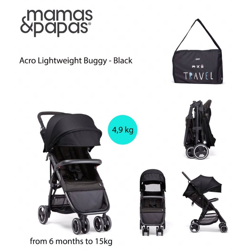 Mamas Papas acro lightweight Buggy