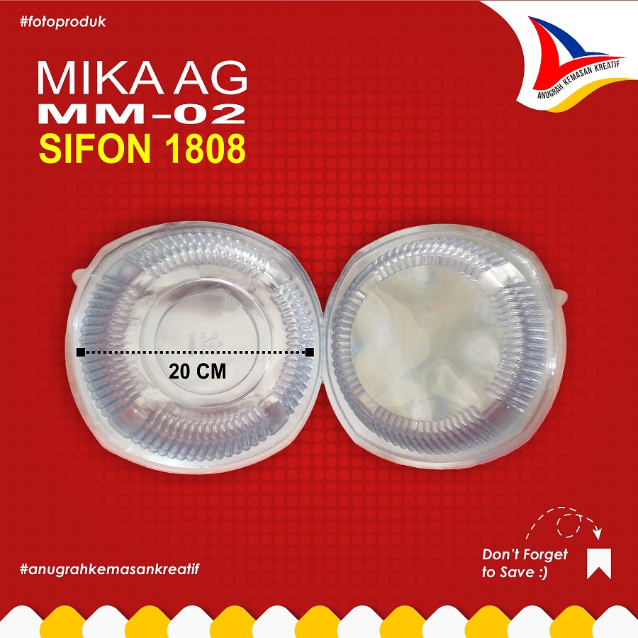 Jual Mika Ag Mm02 Sifon 1808 / Mika Sifone Bolu (25 Pcs) | Shopee Indonesia