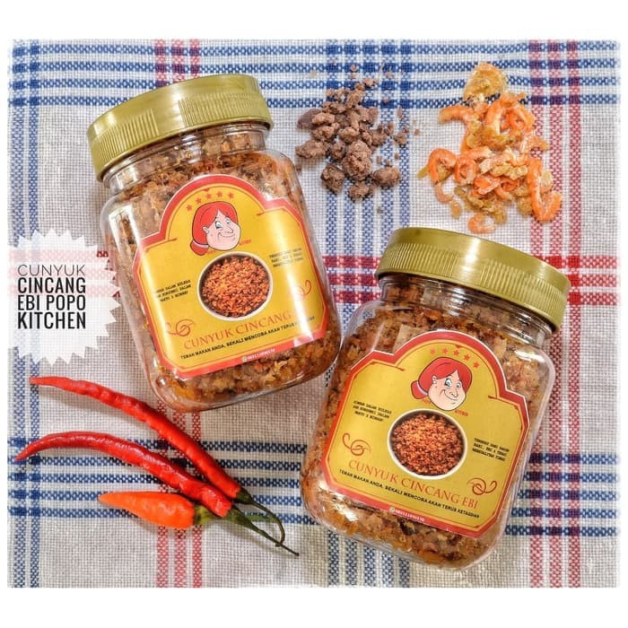 Jual Cunyuk Cincang Ebi / Sambal Ebi Pontianak by Popo Kitchen (Non ...