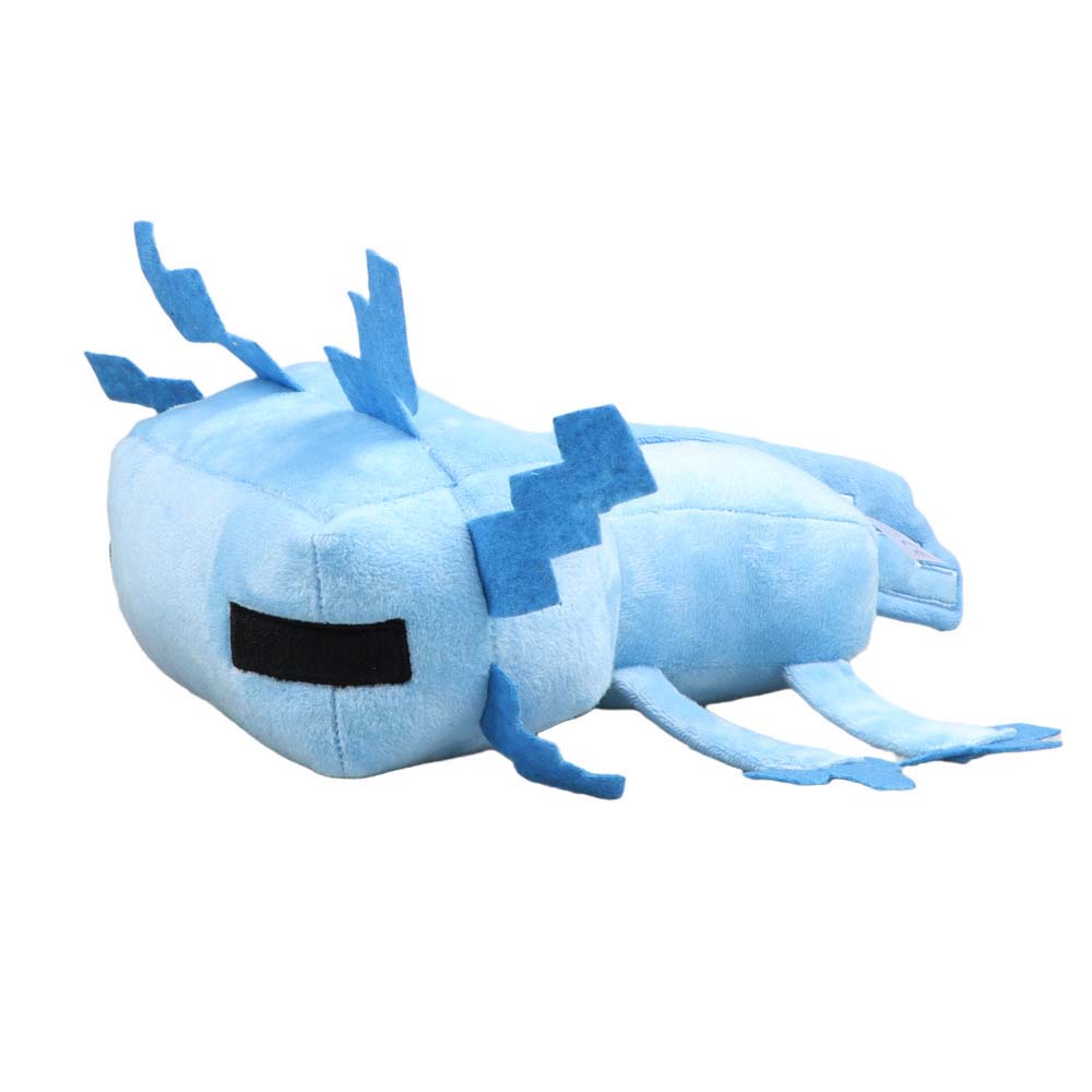Jual 30cm Minecraft Blue Axolotl Stuffed Plush Toys Shopee Indonesia