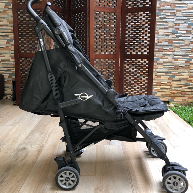 Jual stroller minicooper easy walker black Shopee Indonesia