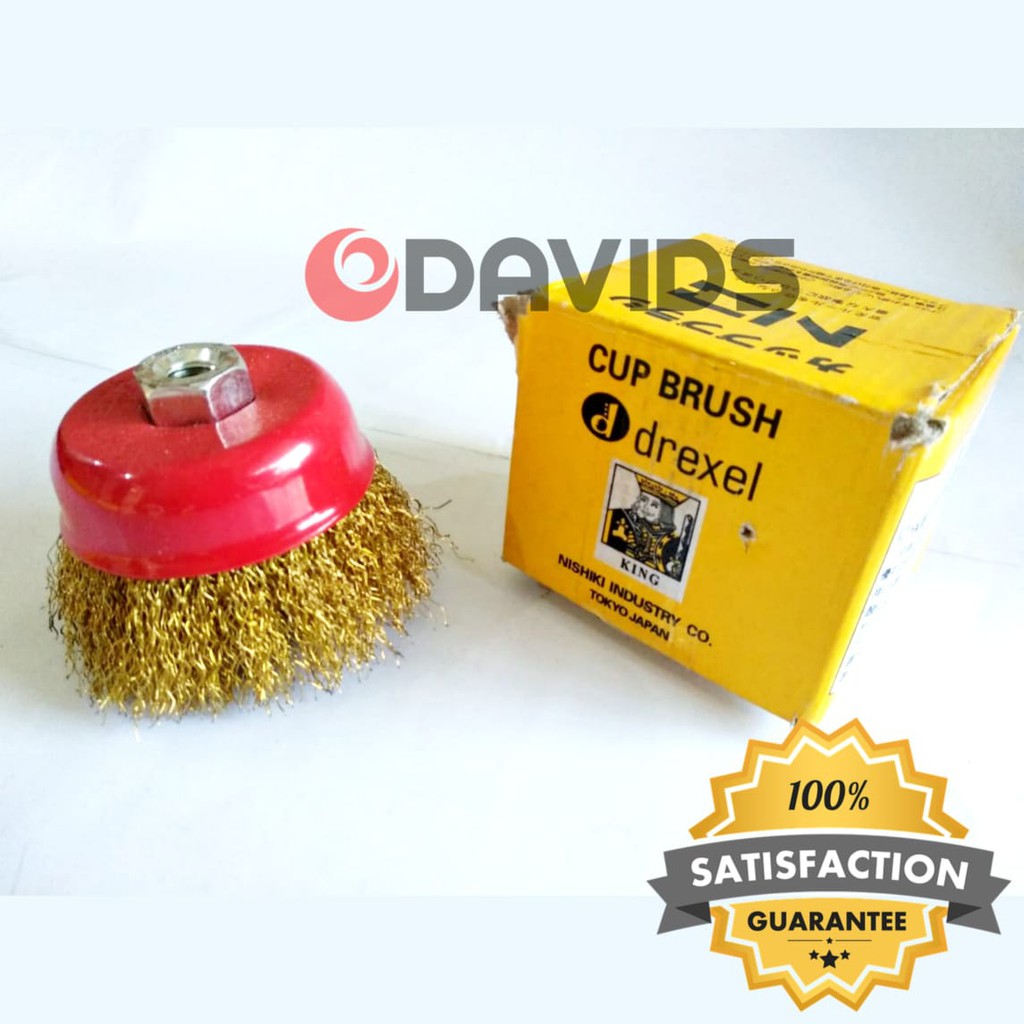 Jual Sikat kawat mangkok / cup brush gerinda king Shopee Indonesia