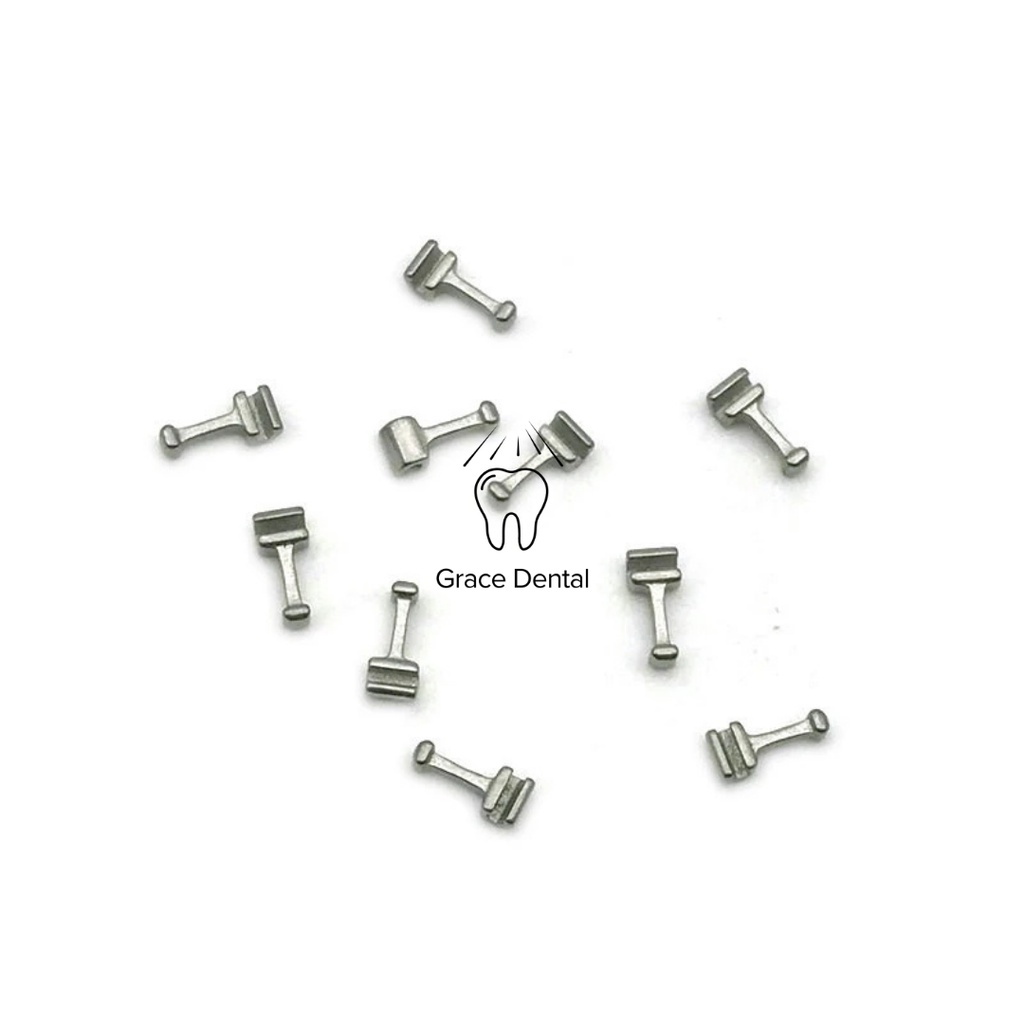 Jual Dental Crimpable Hook Split Stop Ortho Sliding Long Short Tube ...