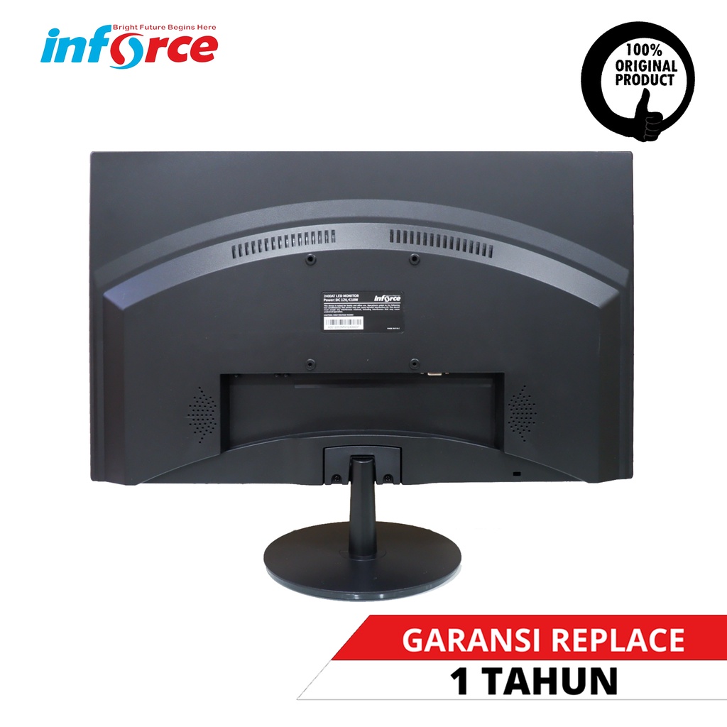 Jual Inforce Monitor 2400AT VGA + HDMI + SPEAKER 24