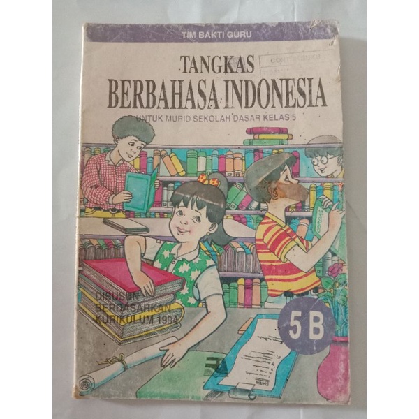 Jual Tangkas Berbhasa Indonesia Buku Pelajaran Jadul Buku Bekas