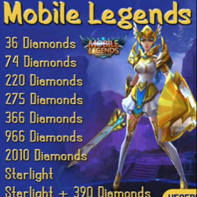 Jual Diamond Mobile Legends Dm Shopee Indonesia