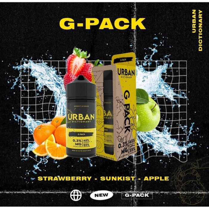 Jual Urban Dictionary G Pack 100ML by BED x TNT Urban GPack Shopee