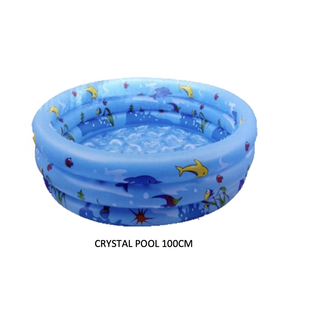 Jual Kolam Renang Anak / Kolam Mandi Bola Inflatable Crystal Pool ...