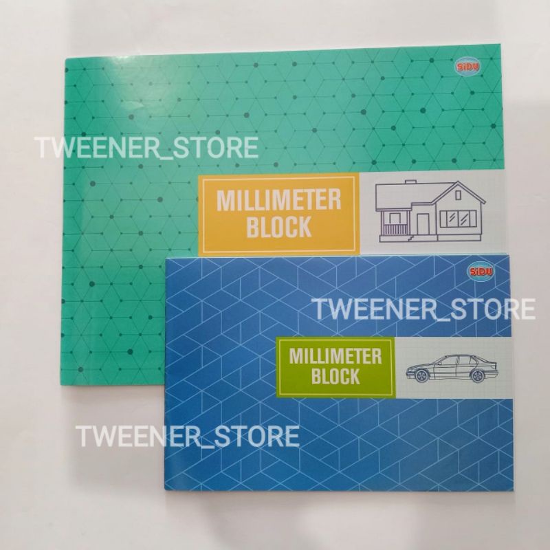 Jual Sidu Millimeter Block Buku Graphic Milimeter Shopee Indonesia