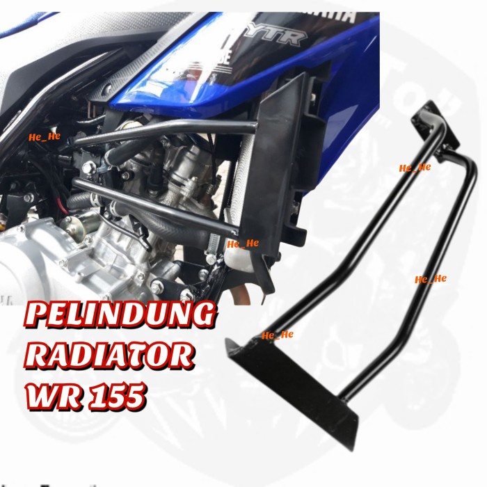 Jual PELINDUNG RADIATOR WR 155 FRAME RADIATOR WR 155 TUBULAR WR 155 PNP ...