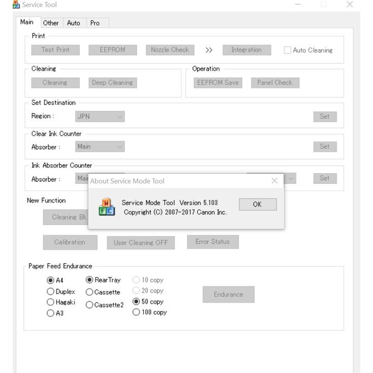 Jual Canon Service Tool v5103 / Canon ST5103 (Unlimited 1 PC) Shopee