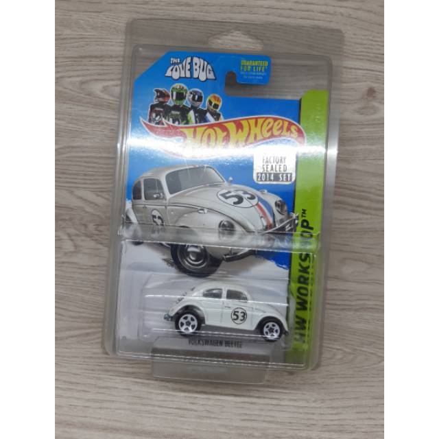 Hot wheels special rare Volkswagen Beetle vw beetle herbie factory sealed  us card limited