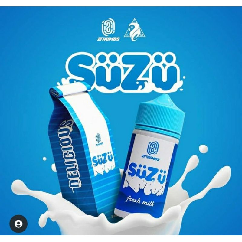 Jual Liquid Suzu Fresh Milk 100ml - Suzu Fresh Milk | Shopee Indonesia