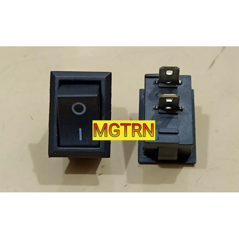 Jual Saklar Switch On/Off Kecil Hitam 2pin | Shopee Indonesia